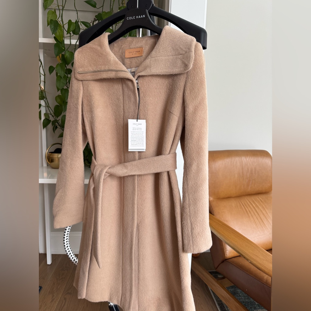 Cole Haan Wm Alpaca Wool Coat
